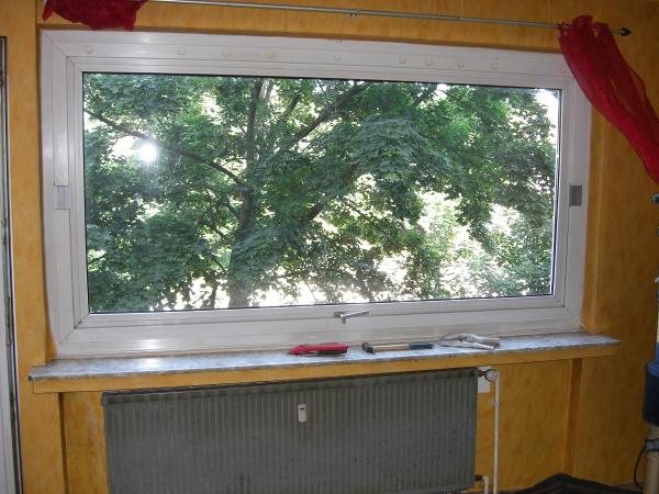Fenster in Mehrfamilienhaus Innenansicht vorher