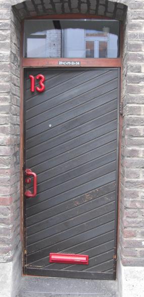 Haustür vorher