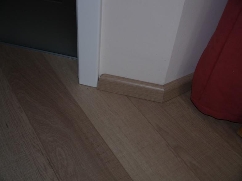 Abschluss mit passender Fußleiste