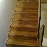 Treppe mit Eichenstufen